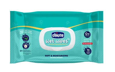 Wet Wipes 72 Pcs with Fliptop